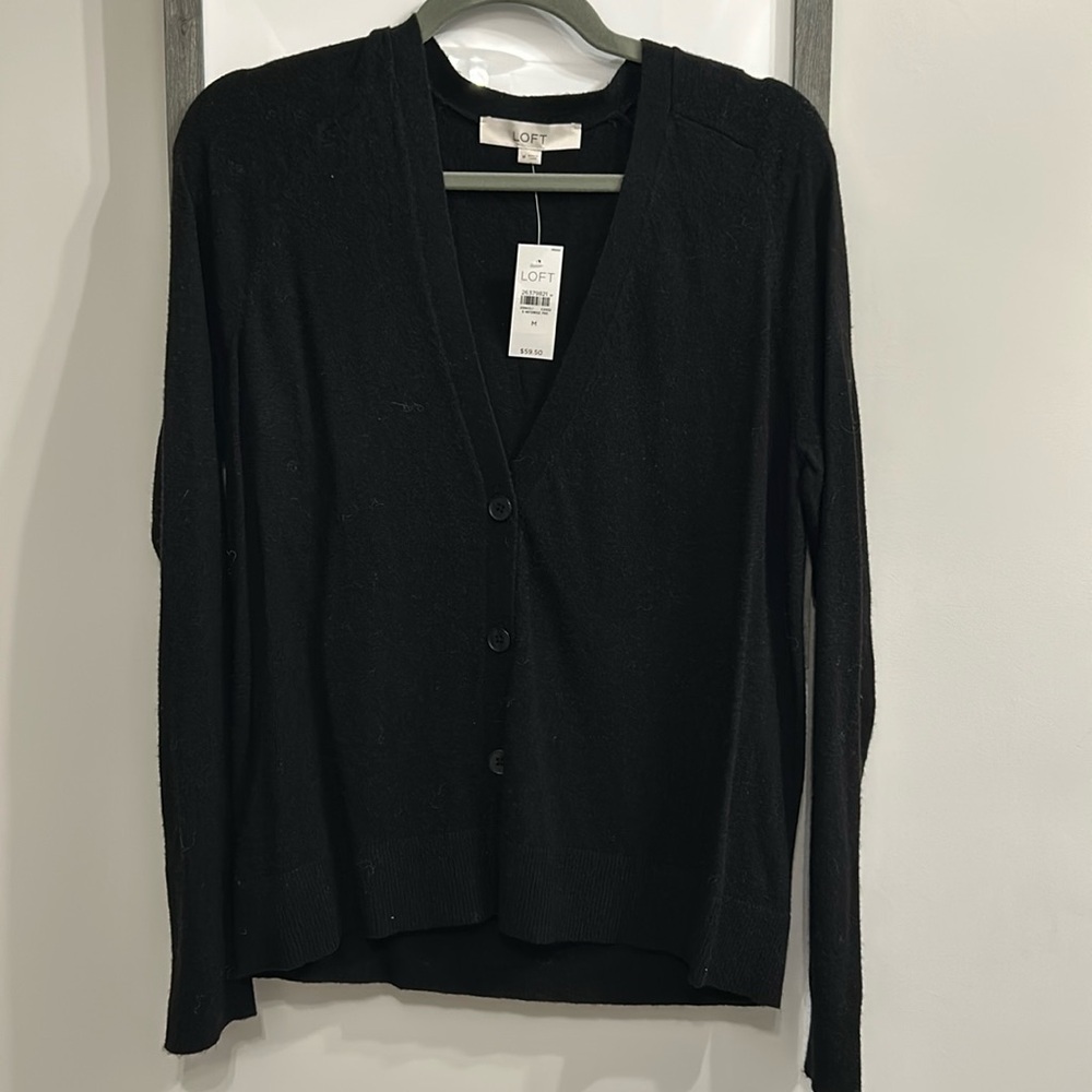 Loft Button Down Sweater